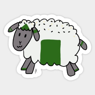 Nori the Susheep Sticker